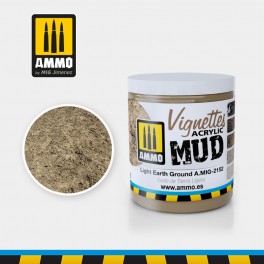 Ammo Mig Acrylic Mud Light Earth Ground 100ml MIG2152