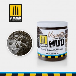 Ammo Mig Acrylic Mud Muddy Ground 100ml MIG2155