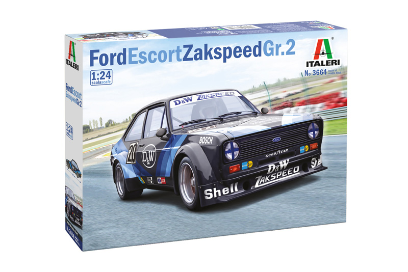 Italeri 1:24 Ford Escort Zakspeed Gr.2 IT3664