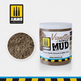Ammo Mig Acrylic Mud Turned Earth Ground 100ml MIG2153
