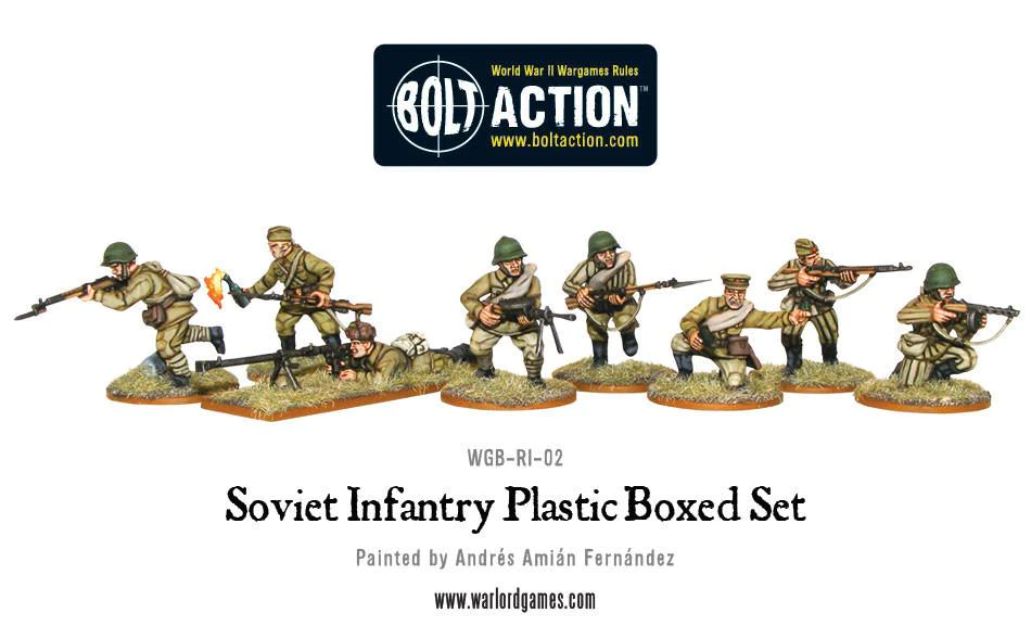 Bolt Action 2 1:56 Soviet Infantry EN 402014003 - Afbeelding 3