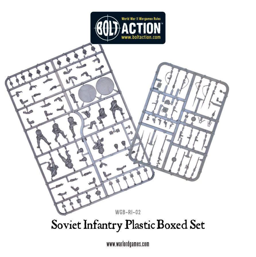 Bolt Action 2 1:56 Soviet Infantry EN 402014003 - Afbeelding 2