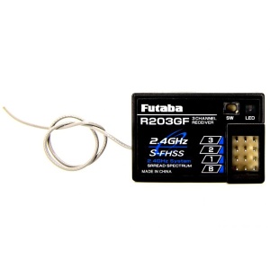 Futaba R203GF S-FHSS 2.4Ghz 3 kanaals ontvanger FPR203GF
