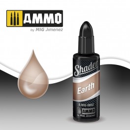 Ammo Mig Shader Earth 10ml MIG-0852
