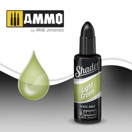 Ammo Mig Shader Light Green 10ml MIG-0863