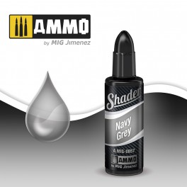 Ammo Mig Shader Navy Grey 10ml MIG-0857