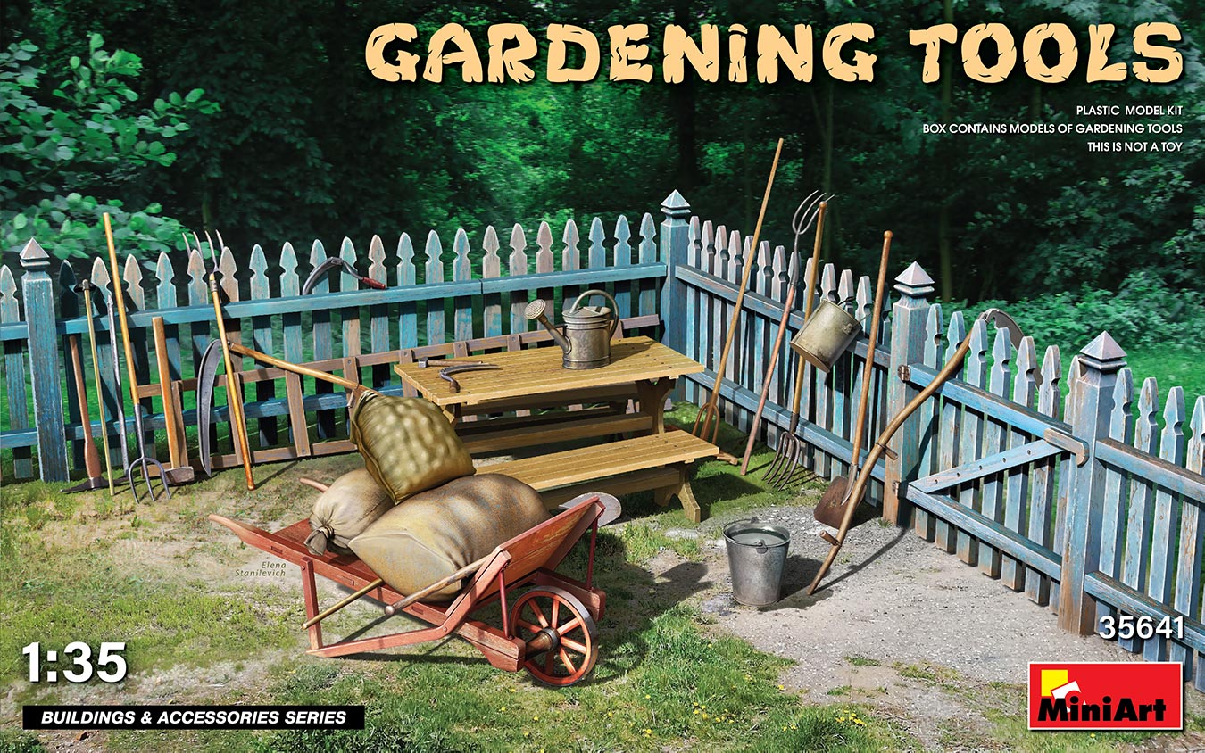 MiniArt 1:35 Gardening Tools MA35641