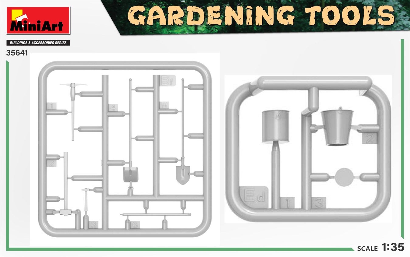MiniArt 1:35 Gardening Tools MA35641 - Afbeelding 5