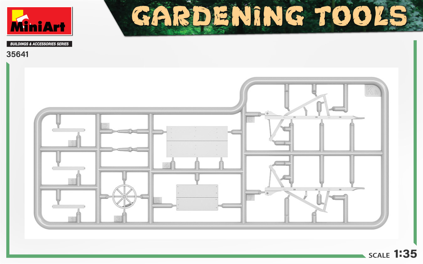 MiniArt 1:35 Gardening Tools MA35641 - Afbeelding 4
