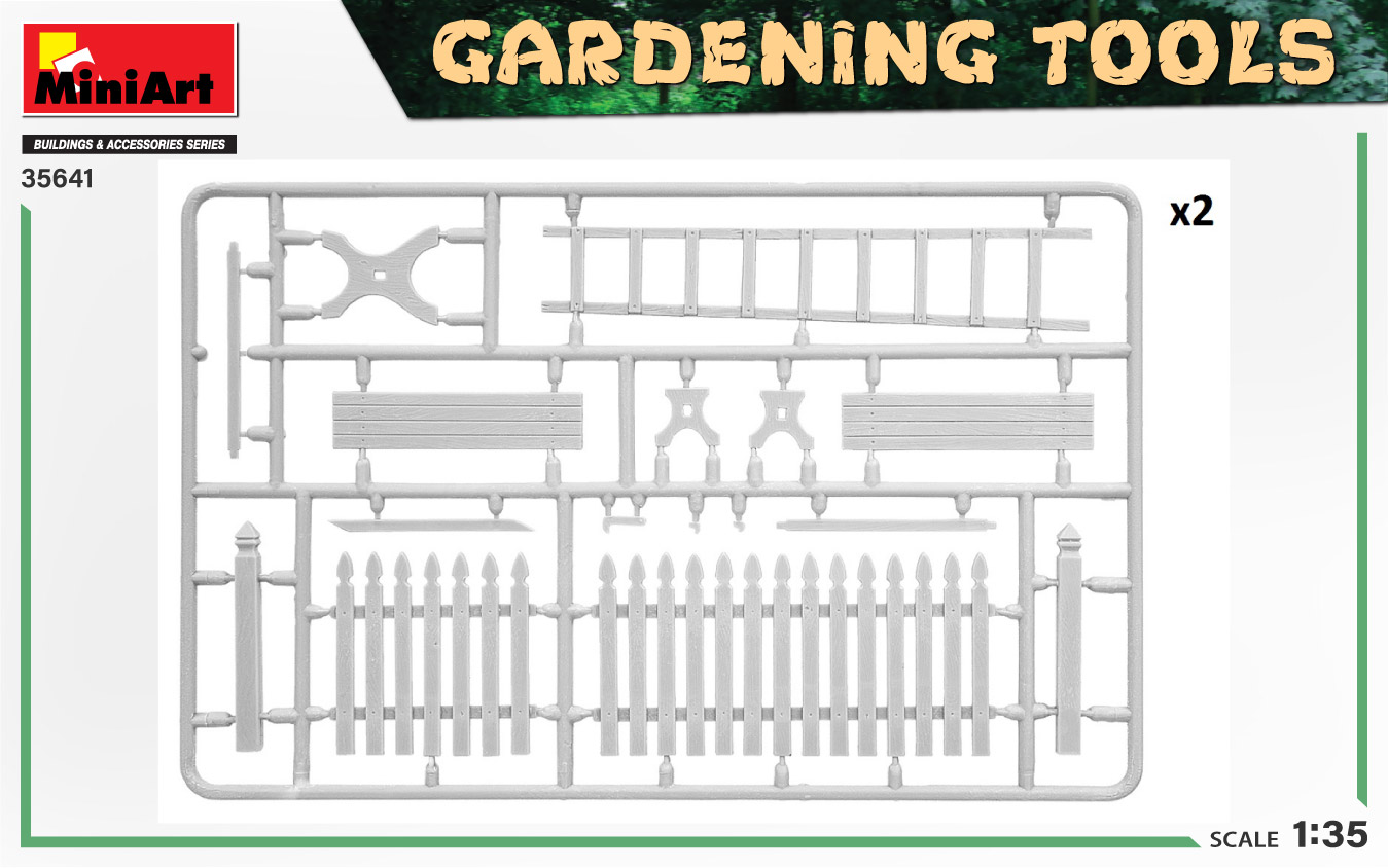 MiniArt 1:35 Gardening Tools MA35641 - Afbeelding 3