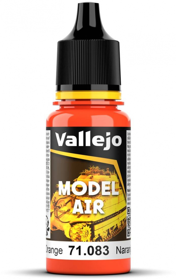 Vallejo Model Air Orange 18ml VAL71.083