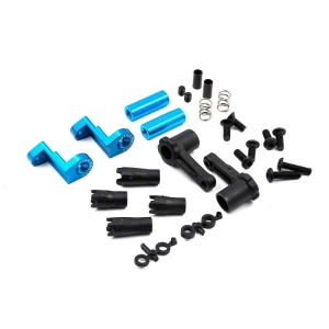 Yeah Racing Alu. 7075 Plastic Anti Tweak Battery Holder TT01/TT02 TATT-055BU