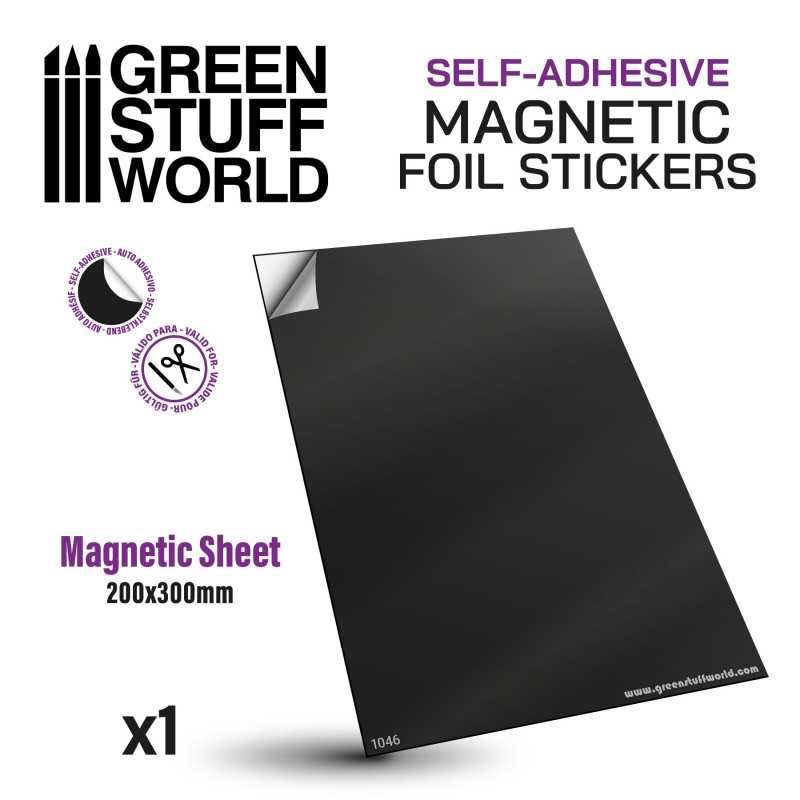 Green Stuff Magnetic Sheet - Self Adhesive GSW1046