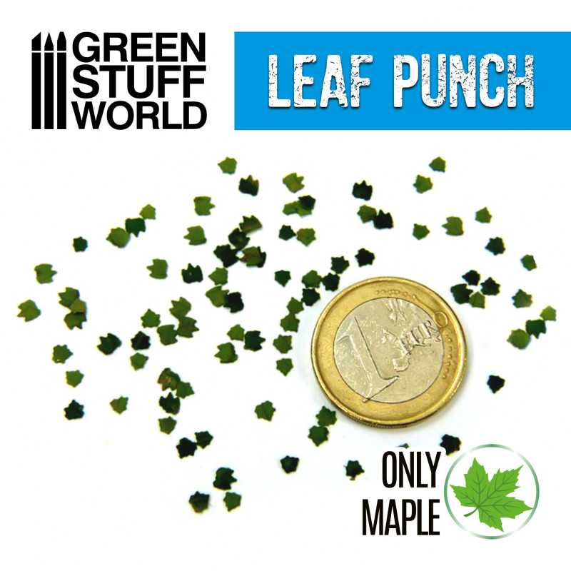 Green Stuff Miniature Leaf Punch MEDIUM BLUE GSW1415 - Afbeelding 2