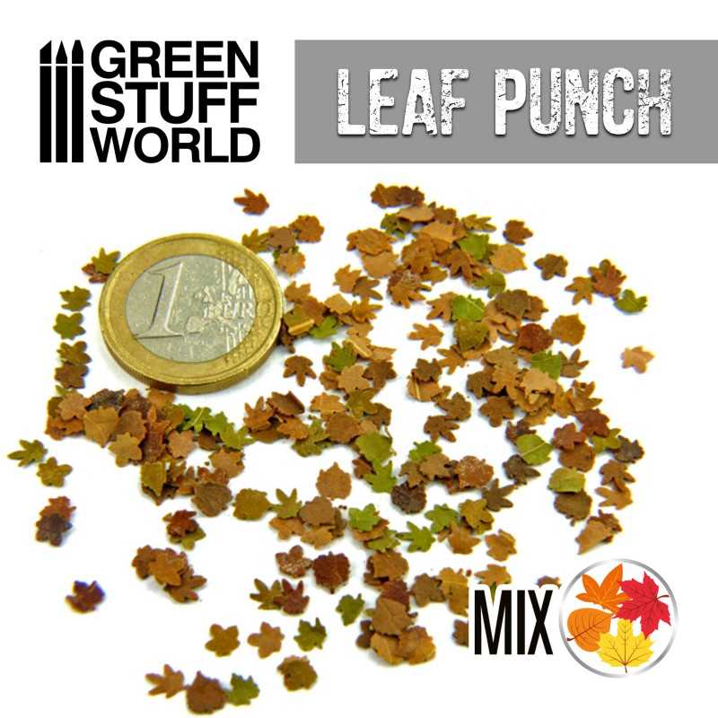 Green Stuff Miniature Leaf Punch GREY GSW1300 - Afbeelding 2