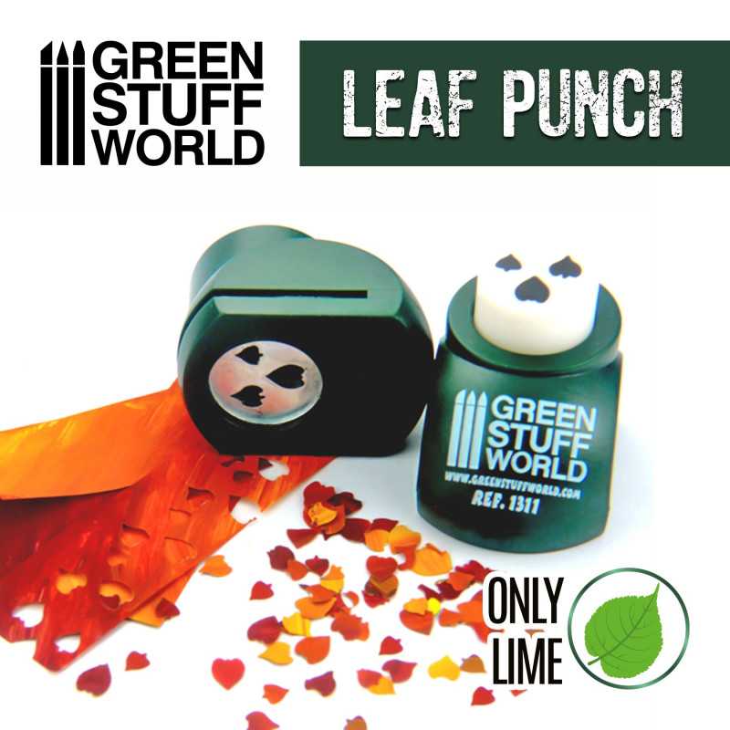 Green Stuff Miniature Leaf Punch DARK GREEN GSW1311