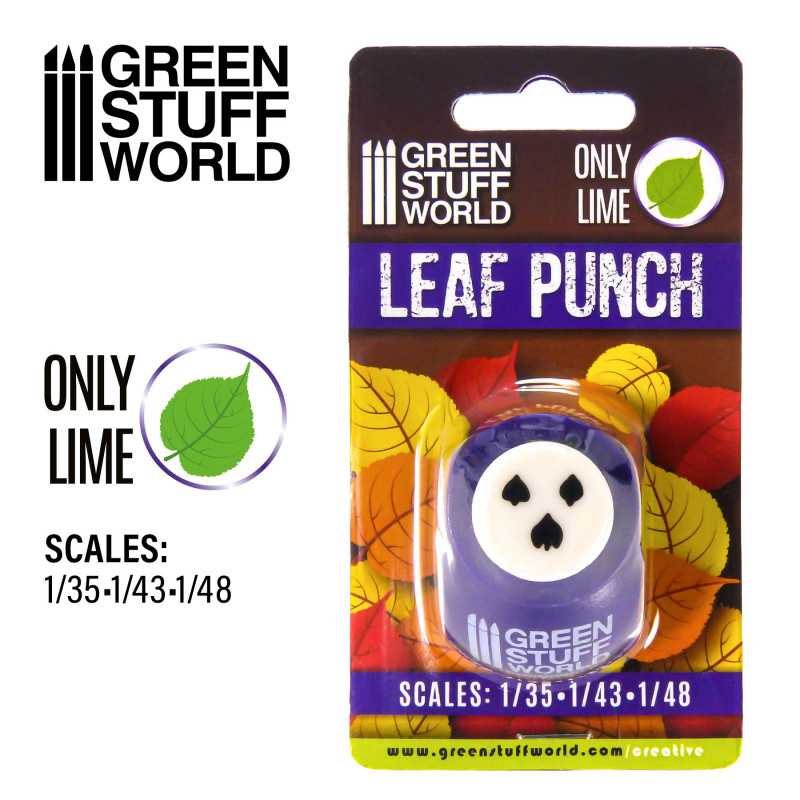 Green Stuff Miniature Leaf Punch DARK PURPLE GSW1315 - Afbeelding 3