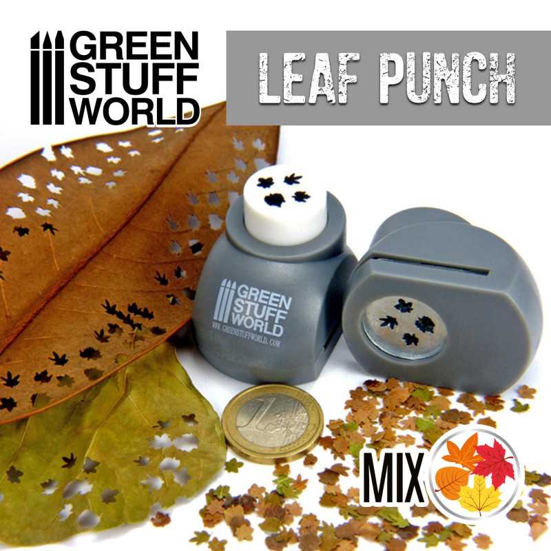 Green Stuff Miniature Leaf Punch GREY GSW1300