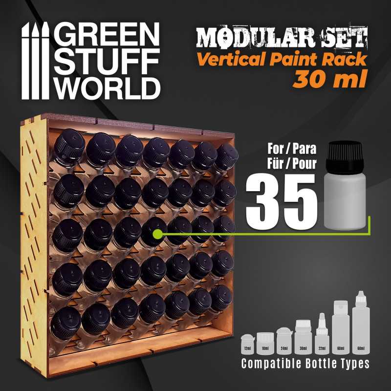 Green Stuff Modular Paint Rack - VERTICAL 30ml GSW11242