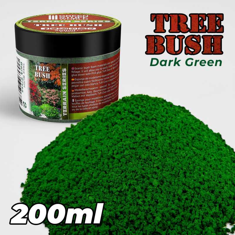Green Stuff Tree Bush Clump Foliage - DARK GREEN - 200ml GSW11185