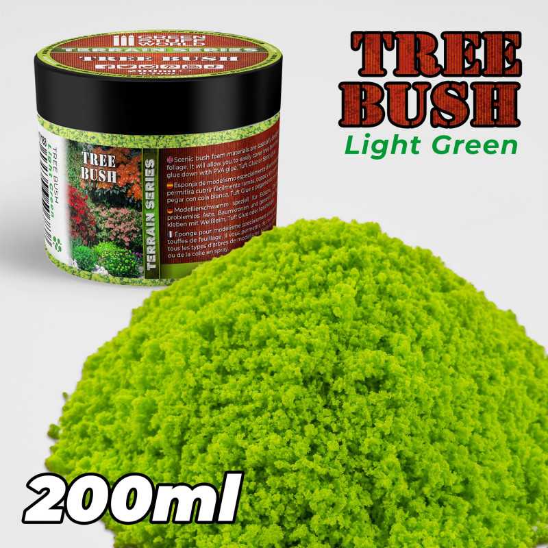 Green Stuff Tree Bush Clump Foliage - LIGHT GREEN - 200ml GSW11183