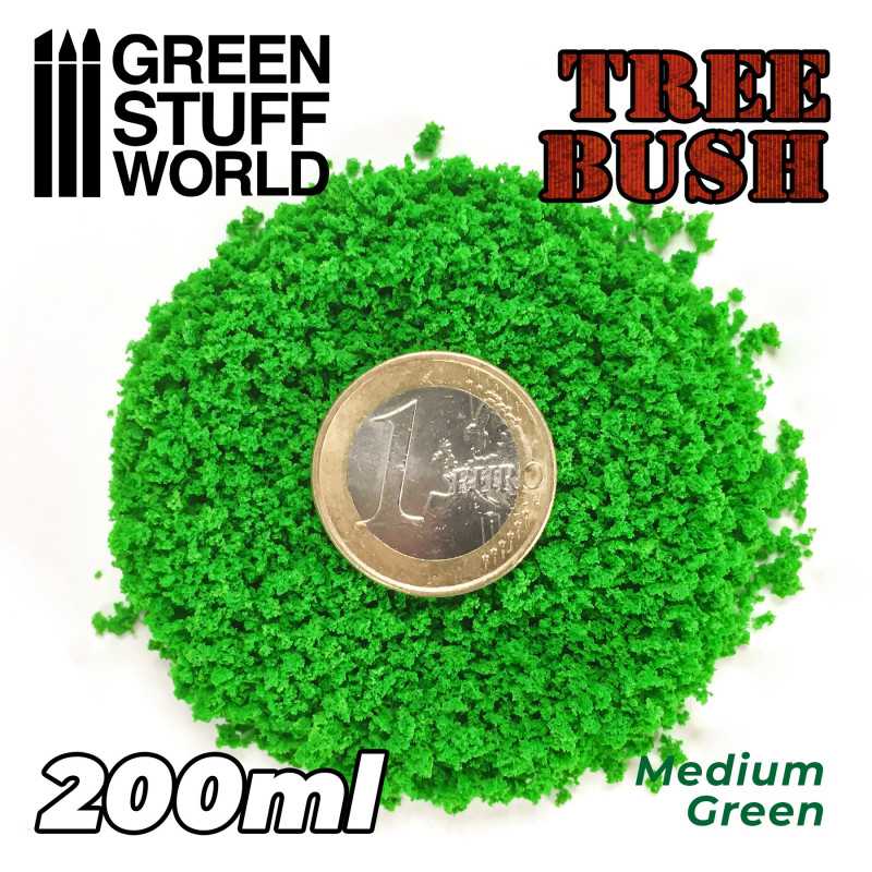 Green Stuff Tree Bush Clump Foliage - MEDIUM GREEN - 200ml GSW11184 - Afbeelding 2