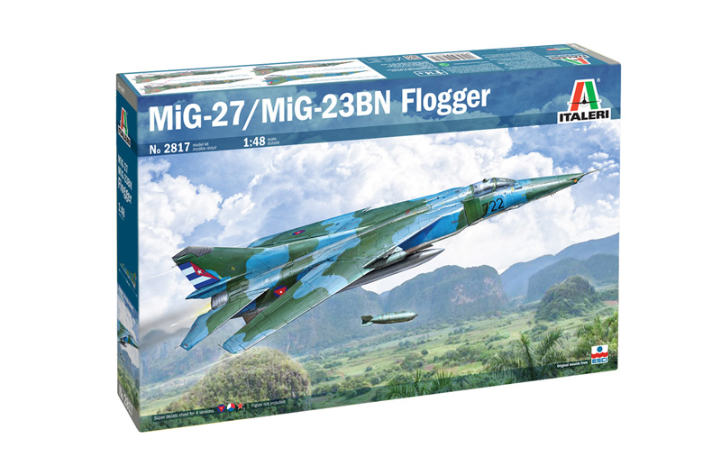 Italeri 1:48 MiG-27/MiG-23BN Flogger IT2817