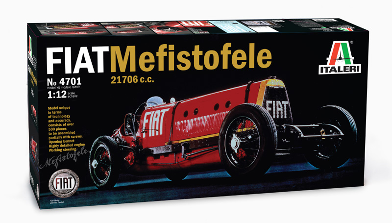 Italeri 1:12 Fiat Mefistofele 21706 c.c. IT4701
