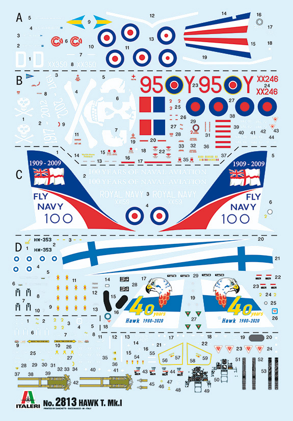 Italeri 1:48 Hawk T Mk.I IT2813 - Afbeelding 5