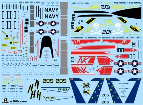 Italeri 1:48 F-14A Tomcat IT2667 - Afbeelding 2