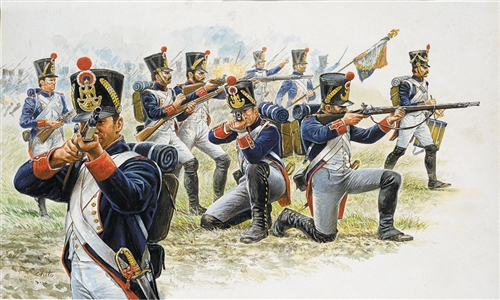 Italeri 1:72 French Line Infantry IT6002