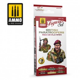 Ammo Mig British Paratroopers Red Devils WWII Color Set MIG7045