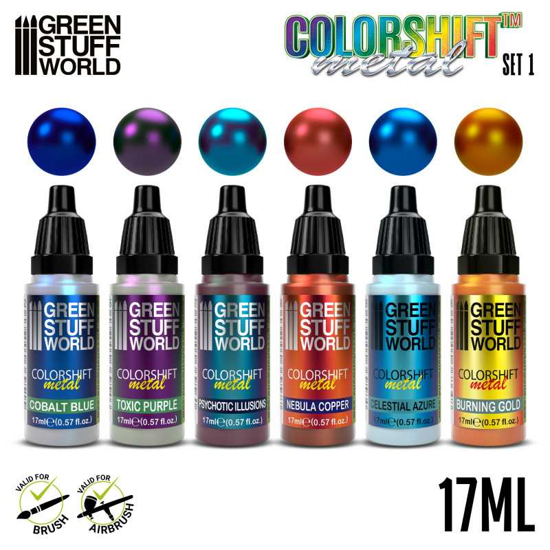 Green Stuff Chameleon Acrylic Paint Set 2 GSW9341 - Afbeelding 2