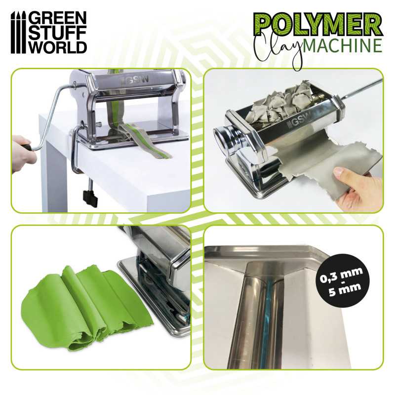 Green Stuff Polymer Clay Machine GSW3565 - Afbeelding 2
