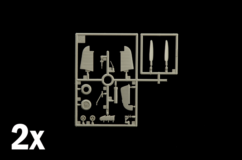 Italeri 1:48 Hurricane Mk.I IT2802 - Afbeelding 3