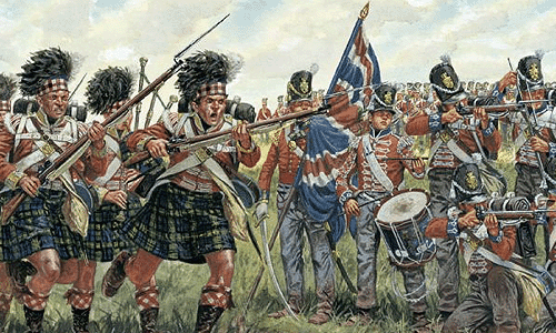 Italeri 1:72 British & Scots Infantry IT6058