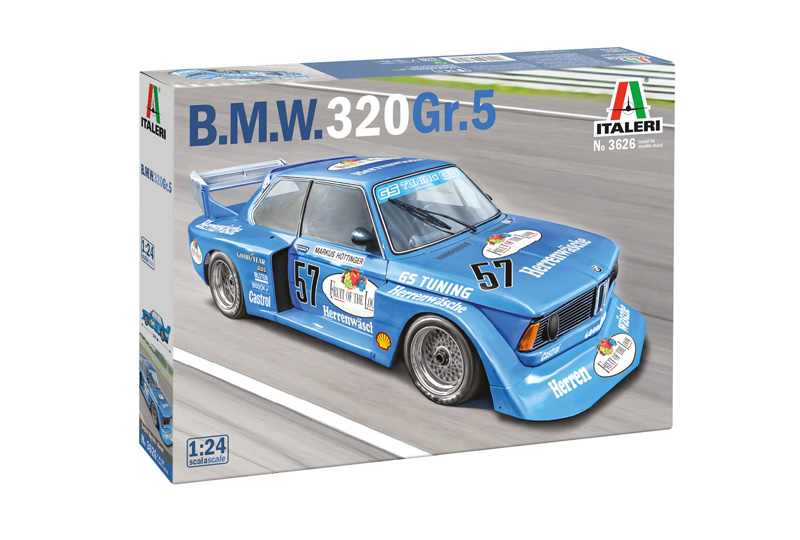Italeri 1:24 B.M.W.320 Group 5 IT3626