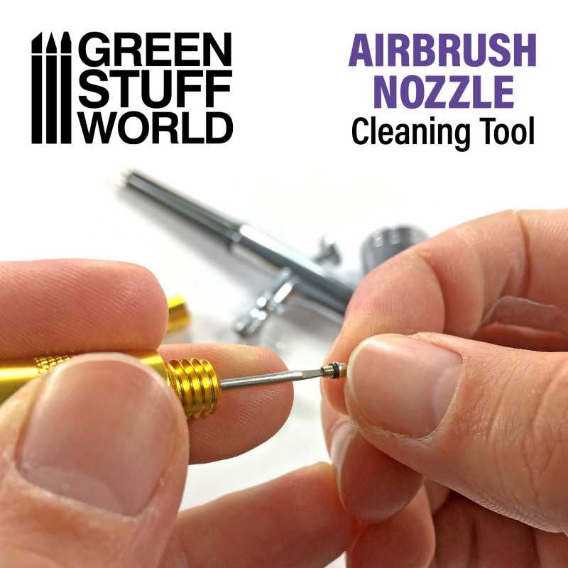Green Stuff Airbrush Nozzle Cleaner GSW2551 - Afbeelding 2