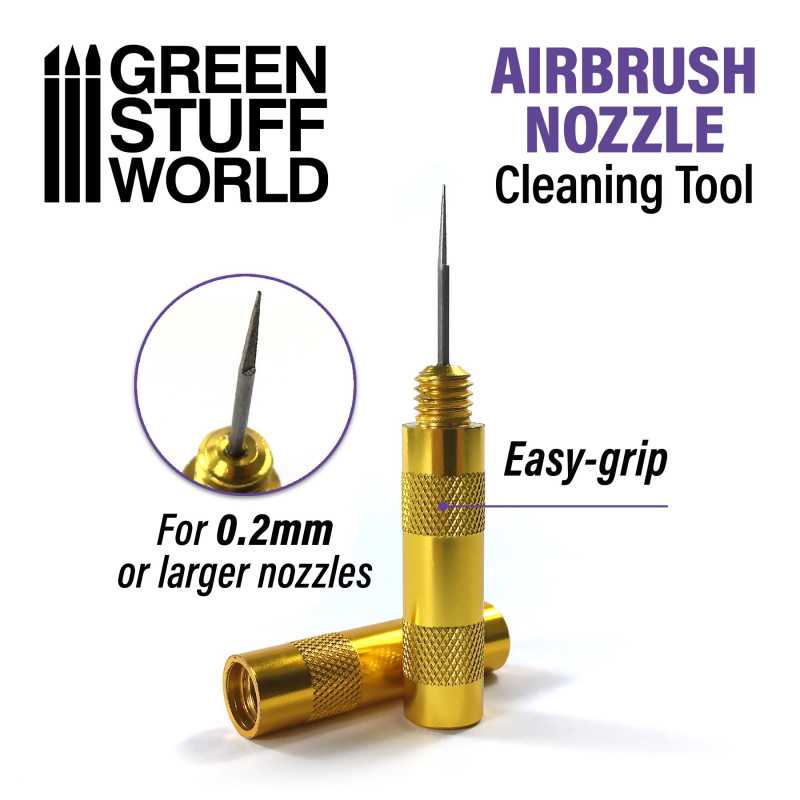 Green Stuff Airbrush Nozzle Cleaner GSW2551 - Afbeelding 3