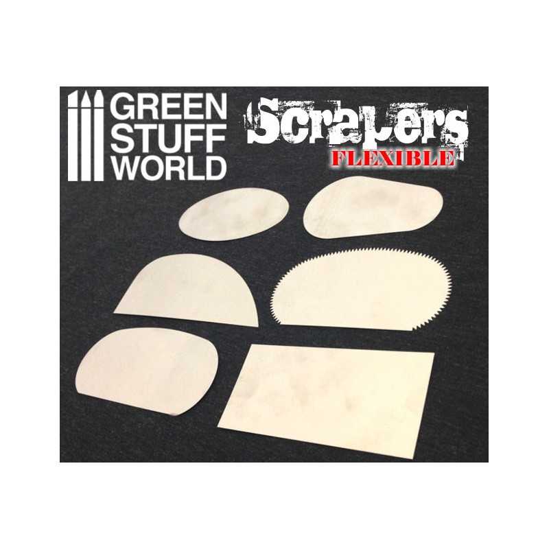 Green Stuff Flexible Steel Scrapers GSW1342 - Afbeelding 3