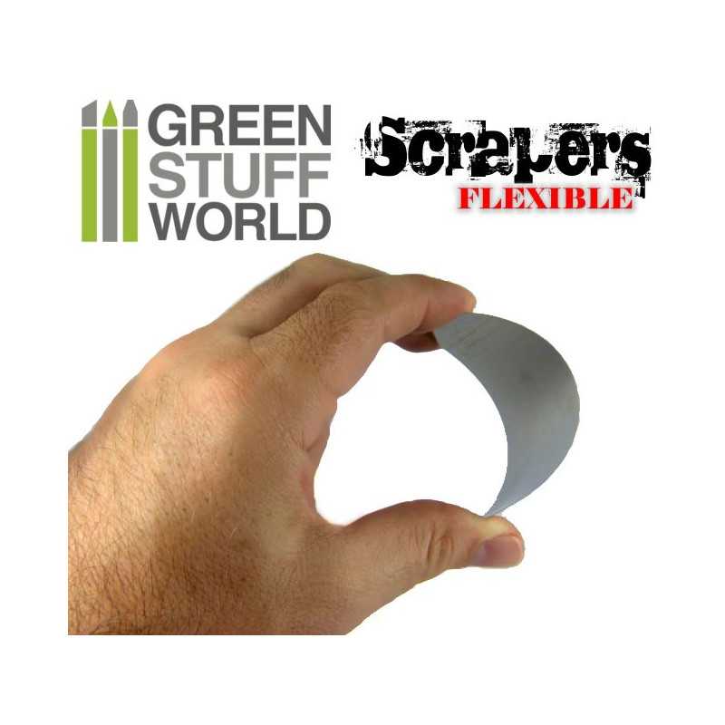 Green Stuff Flexible Steel Scrapers GSW1342 - Afbeelding 2