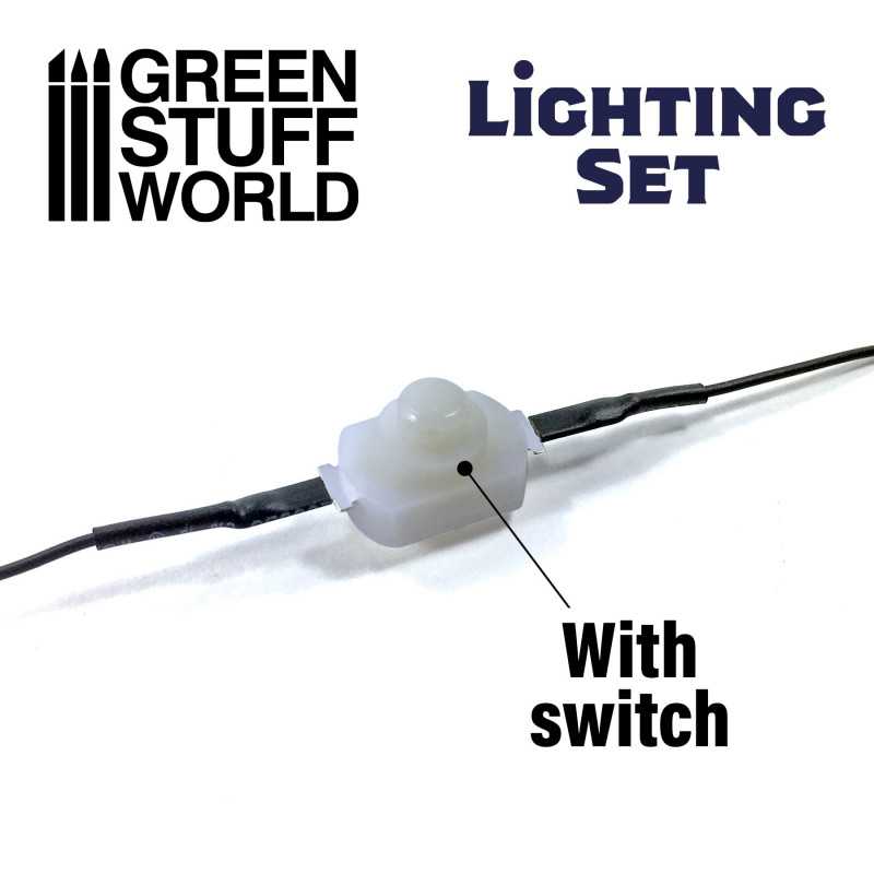 Green Stuff LED Lighting Kit whit Switch GSW1573 - Afbeelding 2