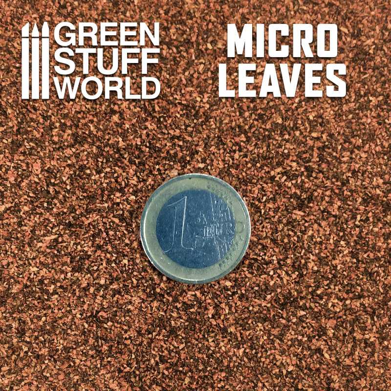 Green Stuff Micro Leaves Brown Mix GSW10613 - Afbeelding 2