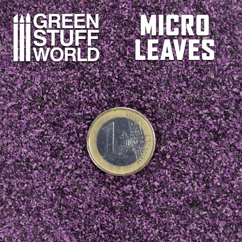 Green Stuff Micro Leaves Dark Violet Mix GSW10611 - Afbeelding 2