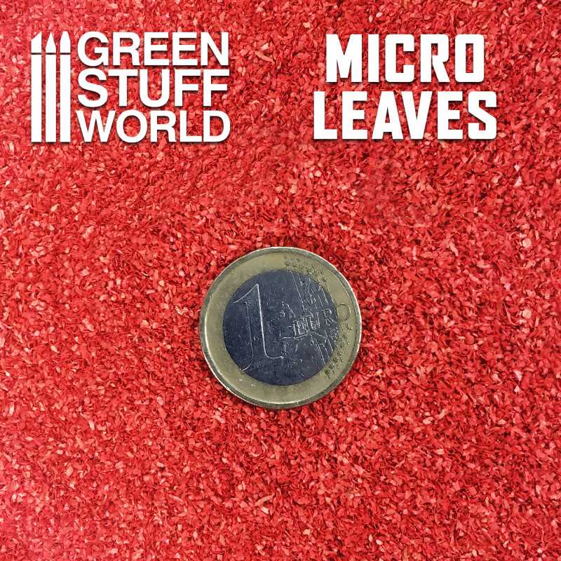 Green Stuff Micro Leaves Red Mix GSW10612 - Afbeelding 2
