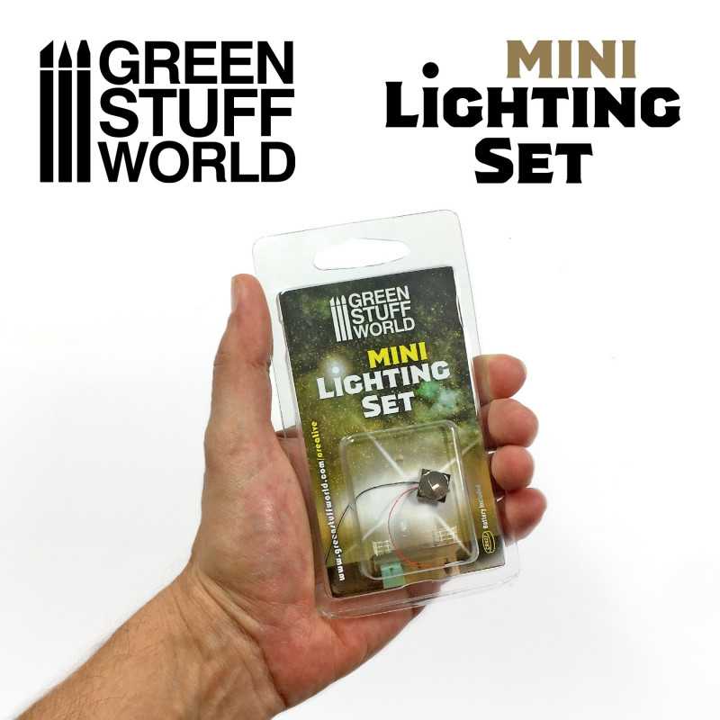 Green Stuff Mini Lichting Set whit Switch and CR927 Battery GSW2847