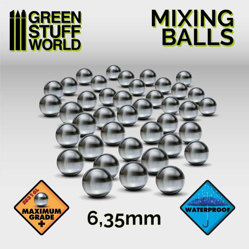 Green Stuff Mixing Balls GSW9030