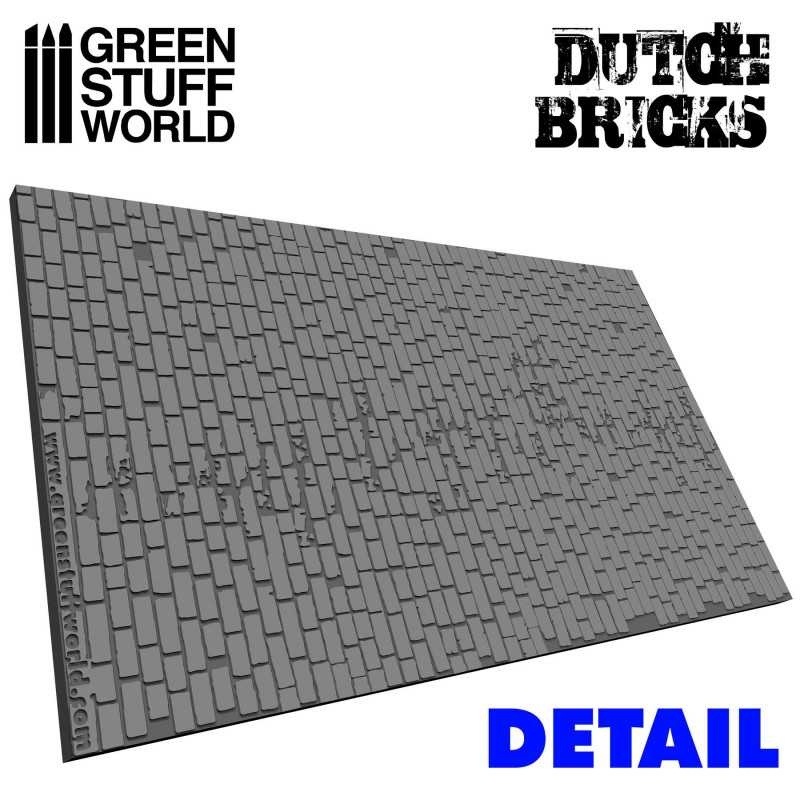 Green Stuff Rolling Pin Dutch Bricks GSW1336 - Afbeelding 3