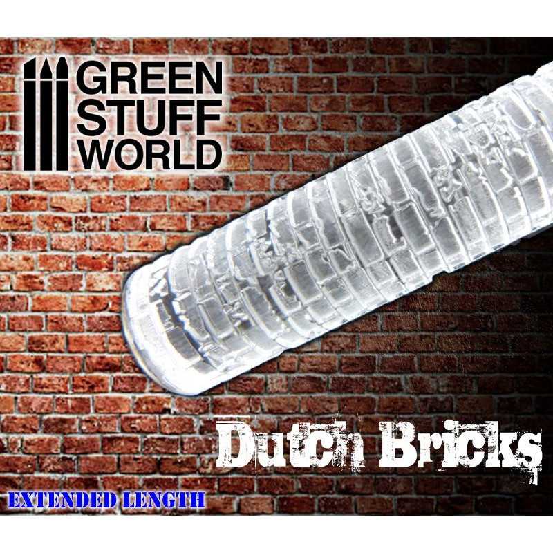 Green Stuff Rolling Pin Dutch Bricks GSW1336