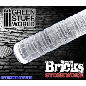 Green Stuff Rolling Pin Bricks     GSW1162